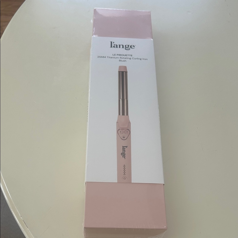 Lange Blush Le Pirouette 25MM Titanium Rotating Curling Iron